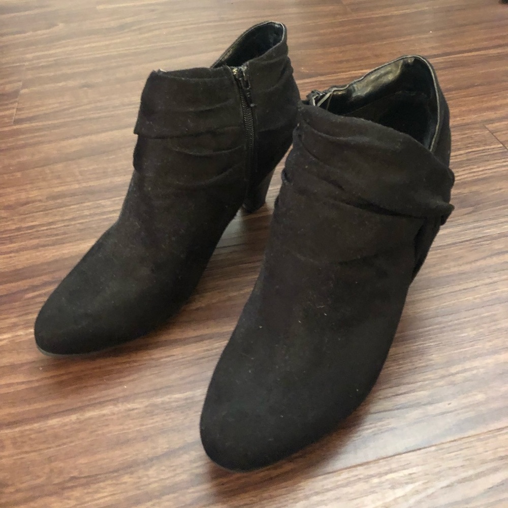 Black booties
